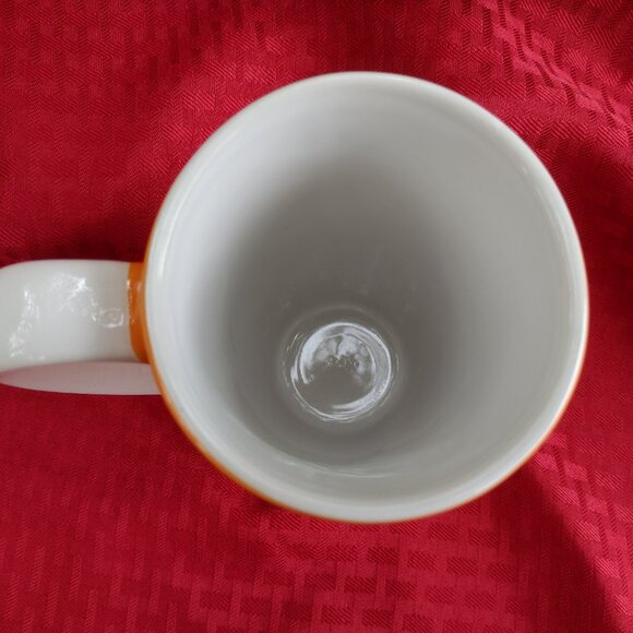 NEW Orange and White Michigan Mackinac Island 15 ounce Mug - Picture 3 of 7